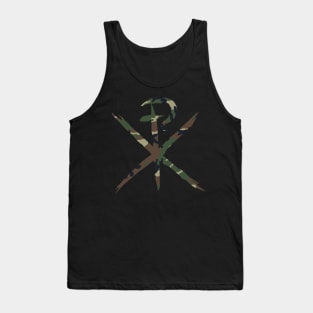 Camouflage Chi Rho Tank Top